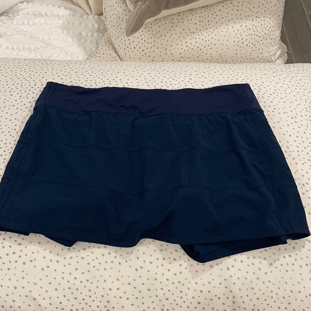 Size 10 Navy Lululemon Skort